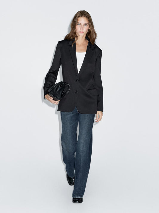 100% extra fine two-button blazer