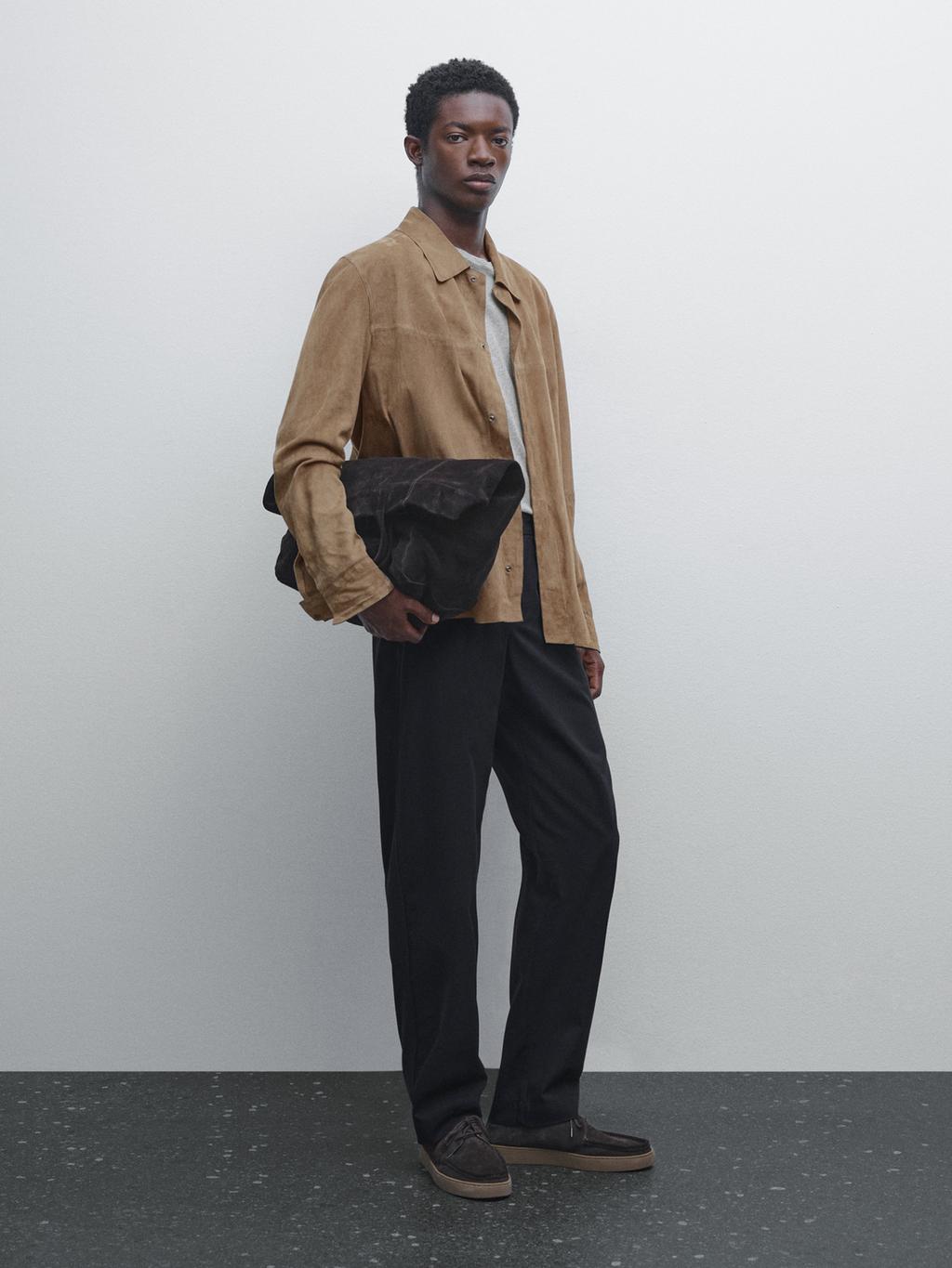 100% cotton jogger fit trousers