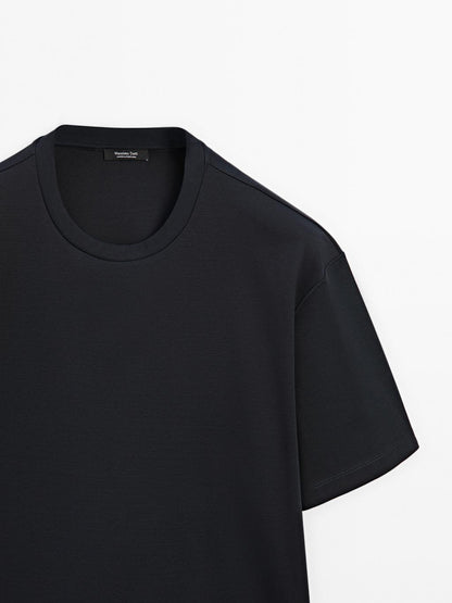 100% mercerised cotton T-shirt