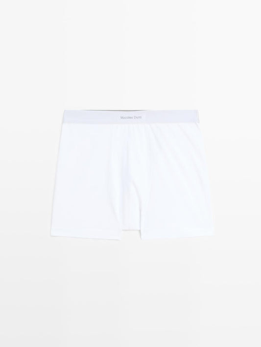 Boxers with logo waistband