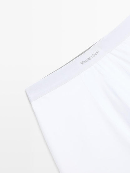 Boxers with logo waistband