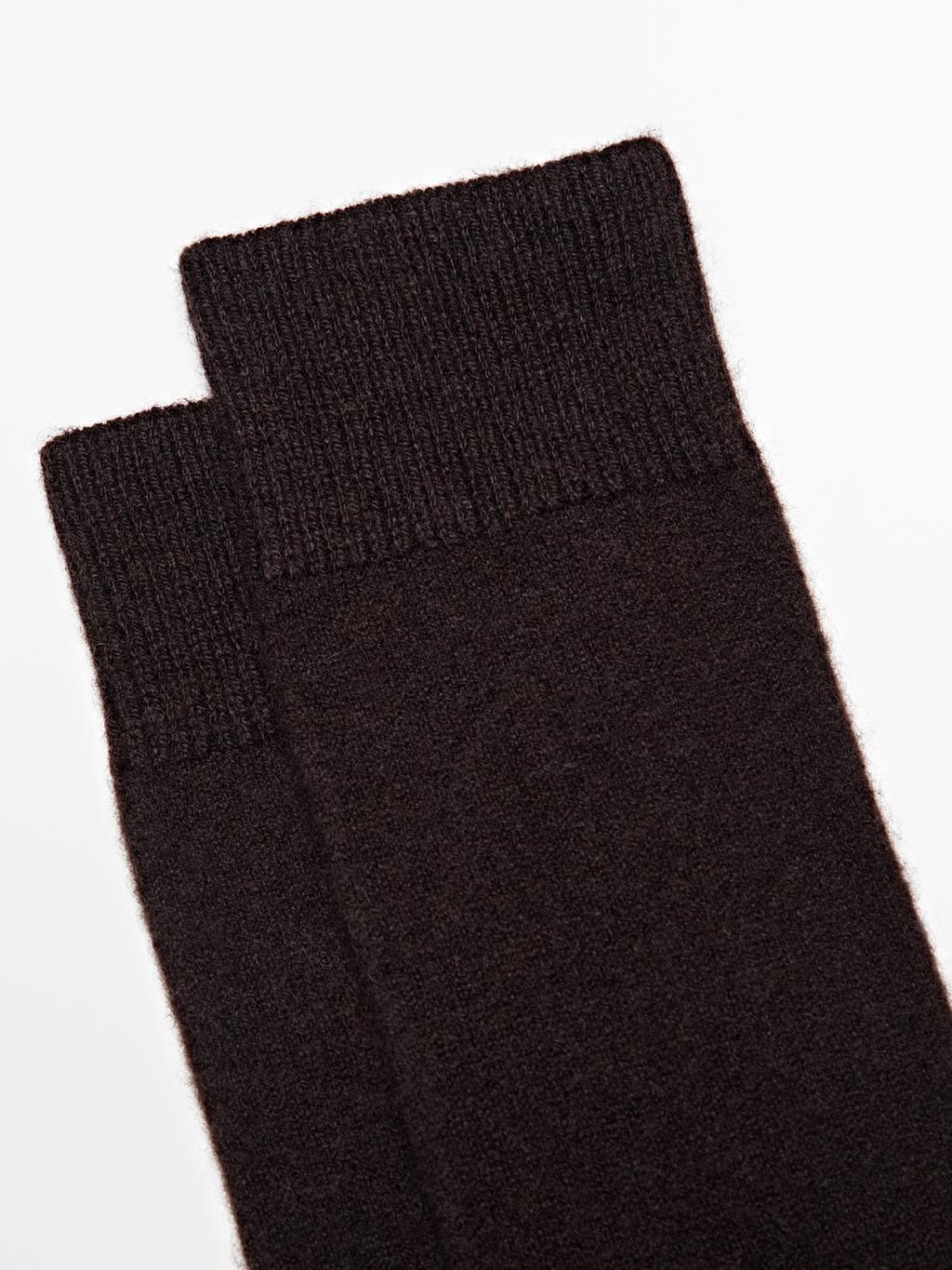Cashmere blend knit socks
