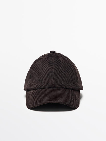 Corduroy cap