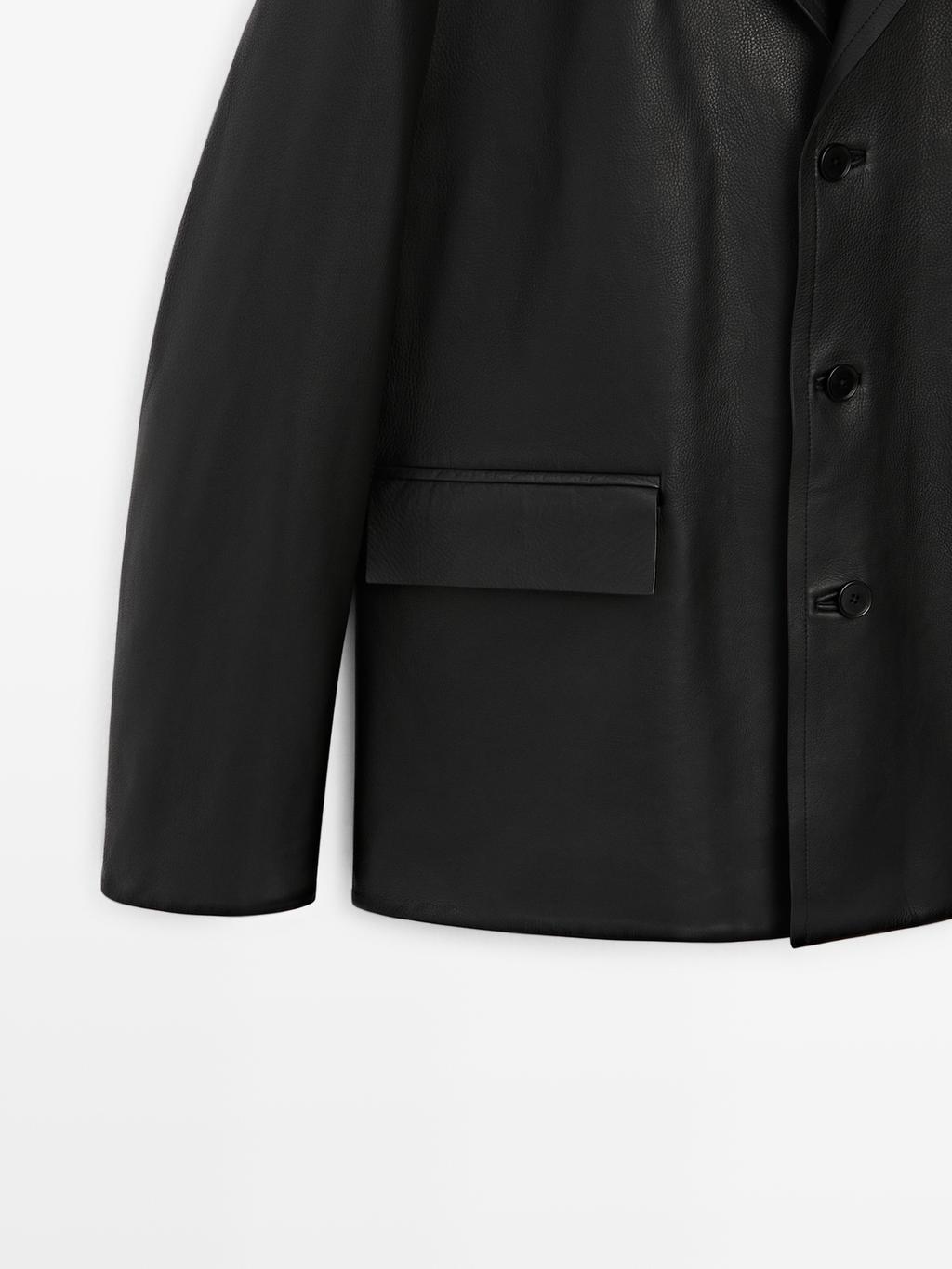 Nappa leather blazer - LIMITED