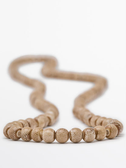 Ceramic bead necklace