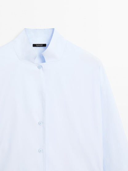 100% cotton poplin shirt
