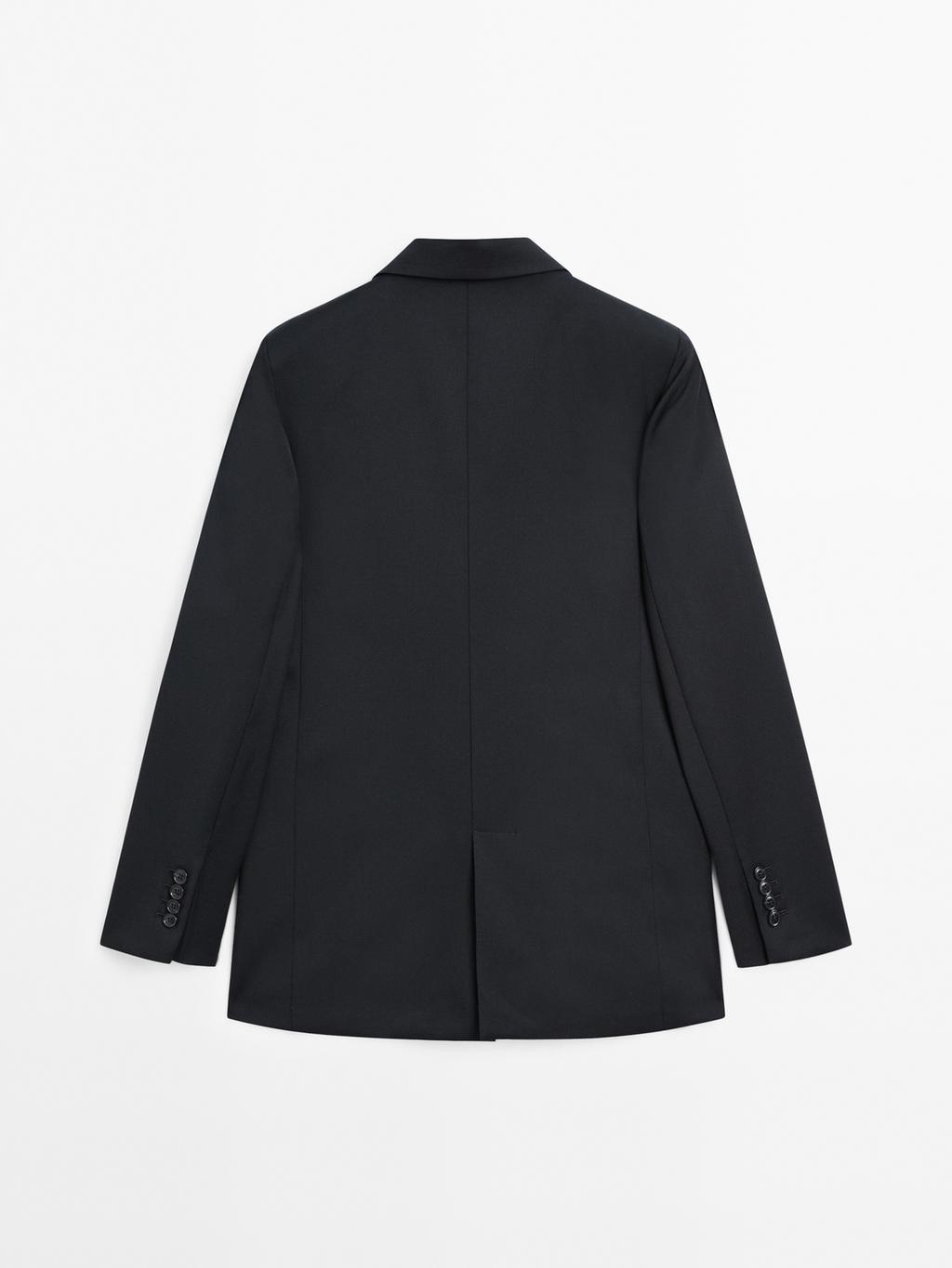 100% extra fine two-button blazer