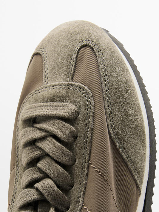 Combined fabric trainers