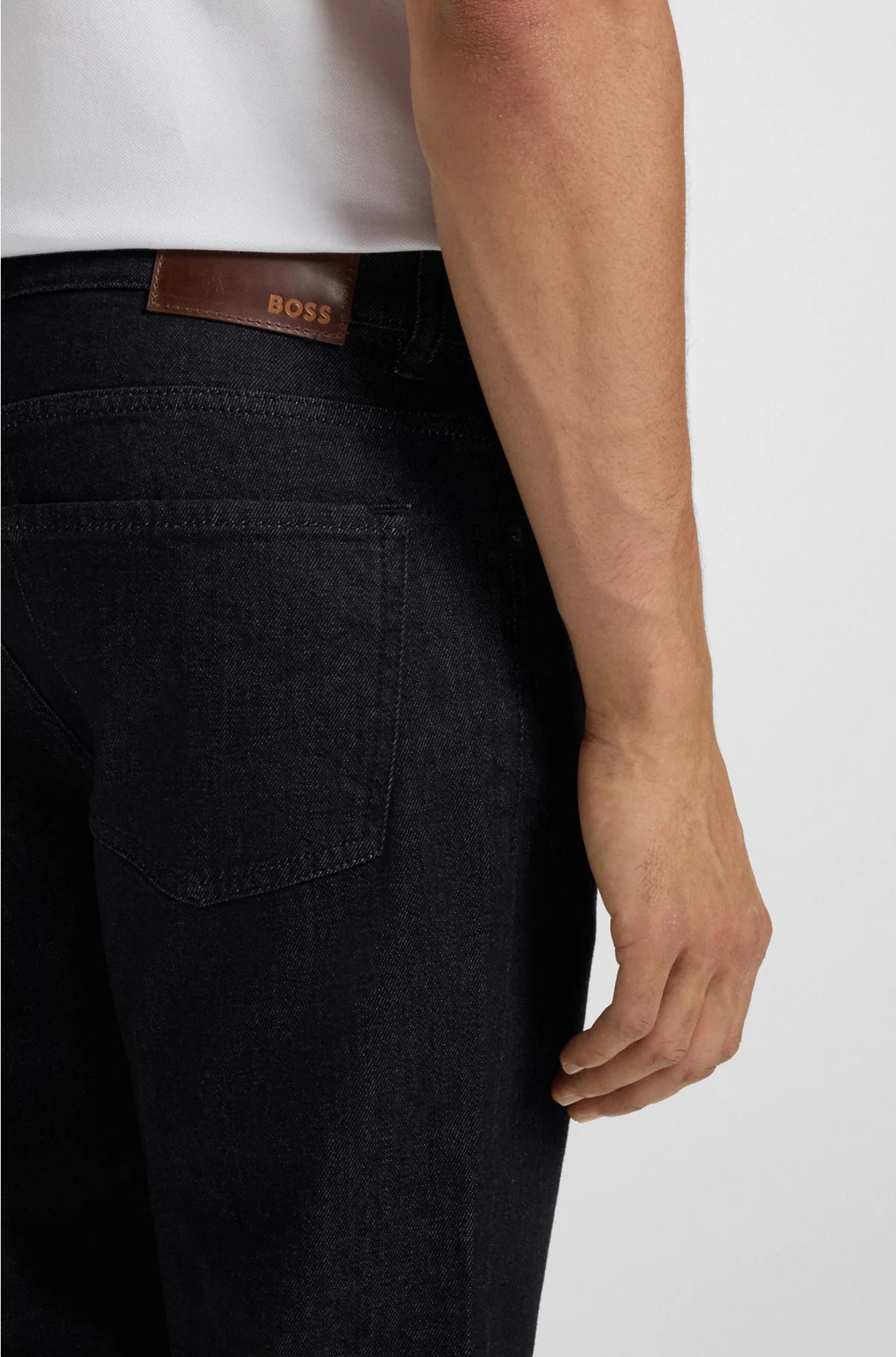Maine regular-fit jeans in dark-blue stretch denim