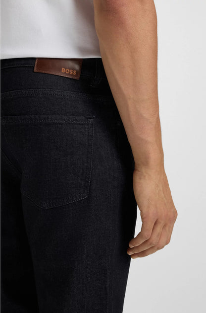 Maine regular-fit jeans in dark-blue stretch denim