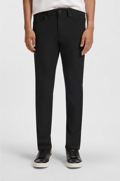 Delaware slim-fit trousers in cotton-blend twill